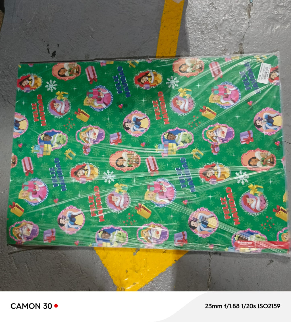 Papel Regalo 1/2 Pliego Navidad | CD 071373