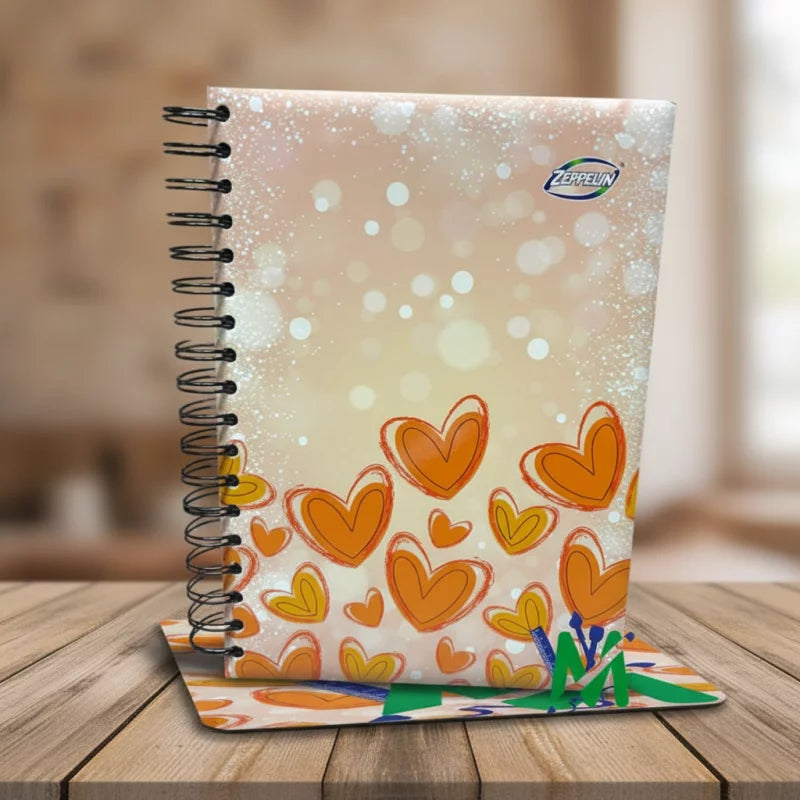 Agenda Argollada 7 Materias grande Importado 105 Zeppelin | CD 4466