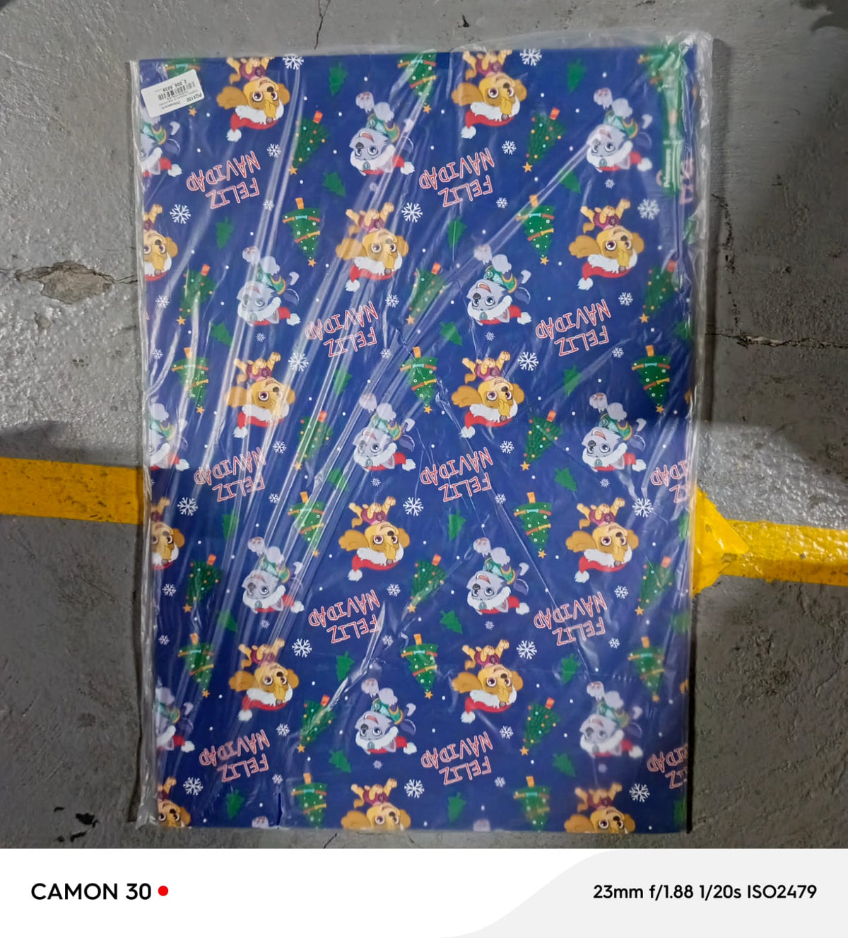 Papel Regalo 1/2 Pliego Navidad | CD 071373