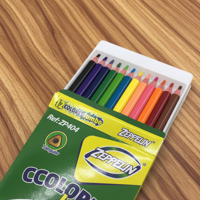 Colores Zeppelin Jumbo x12 | CD 4119
