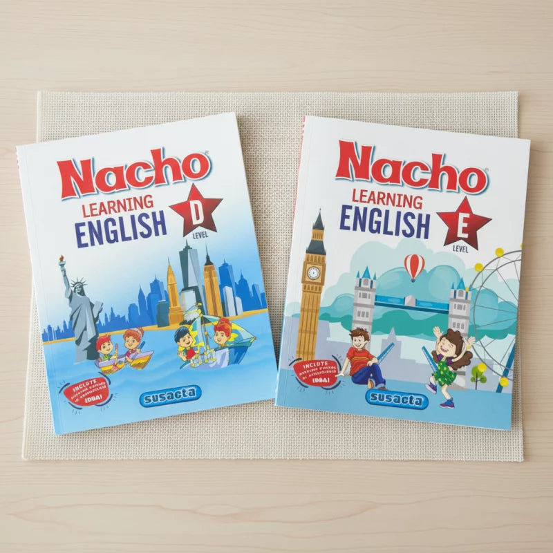 Cartilla Nacho Inglés | CD 030004