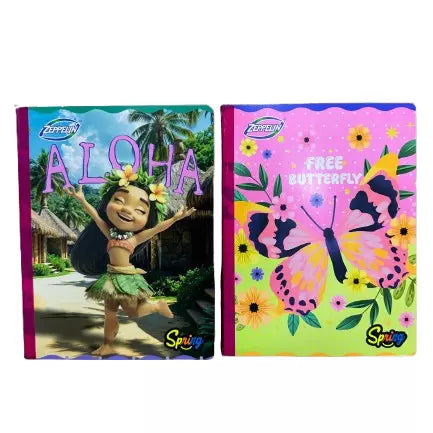 Cuaderno Cosido Zeppelin Spring 100h | CD 010008