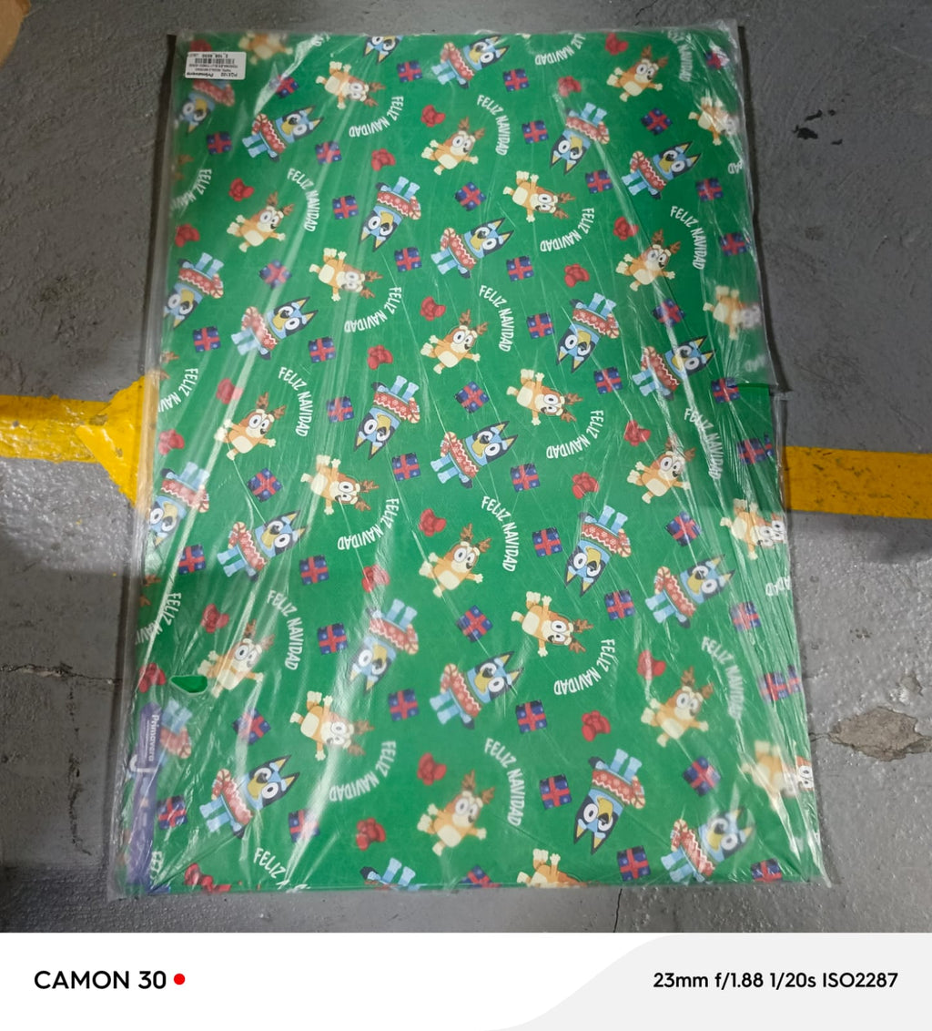 Papel Regalo 1/2 Pliego Navidad | CD 071373