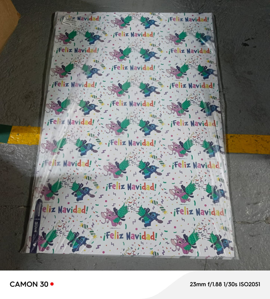 Papel Regalo 1/2 Pliego Navidad | CD 071373