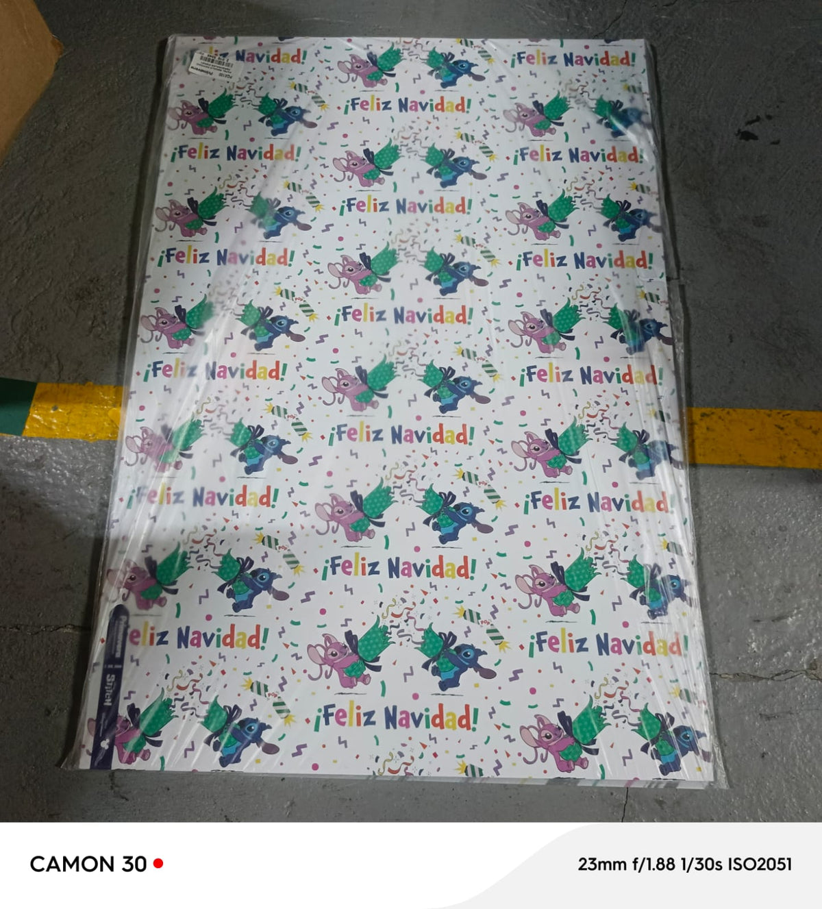 Papel Regalo 1/2 Pliego Navidad | CD 071373