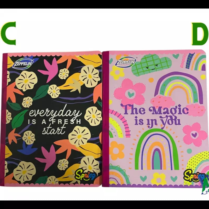Cuaderno Cosido Zeppelin Spring 100h | CD 010008