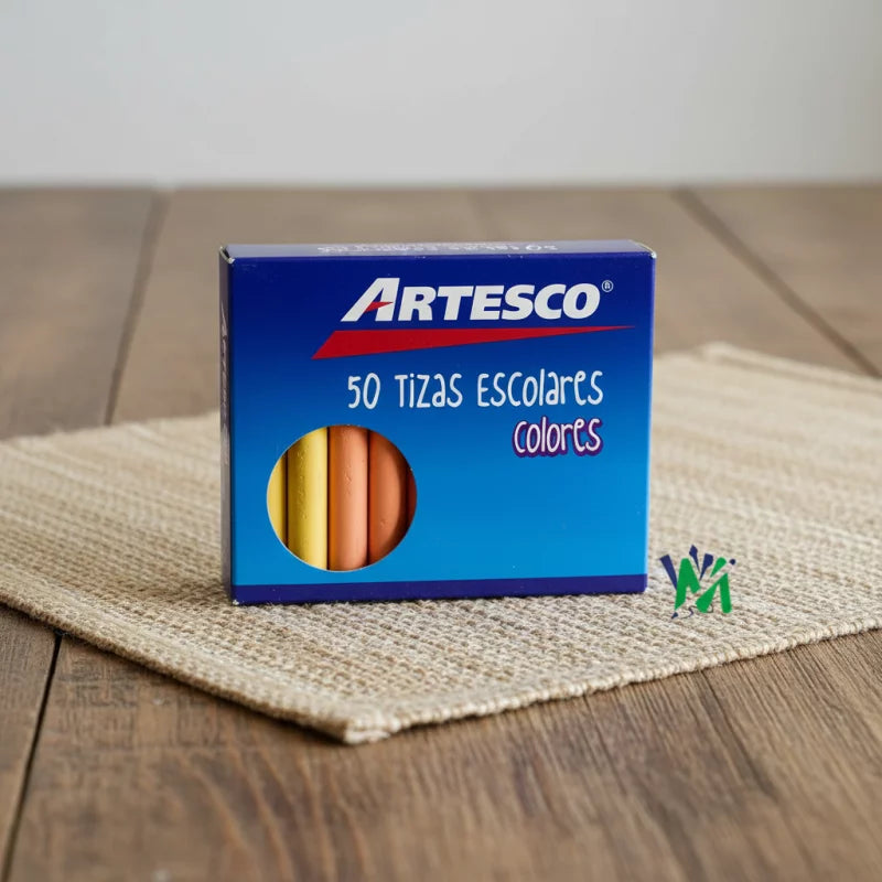 Tiza Artesco de Colores x50 | CD 053045
