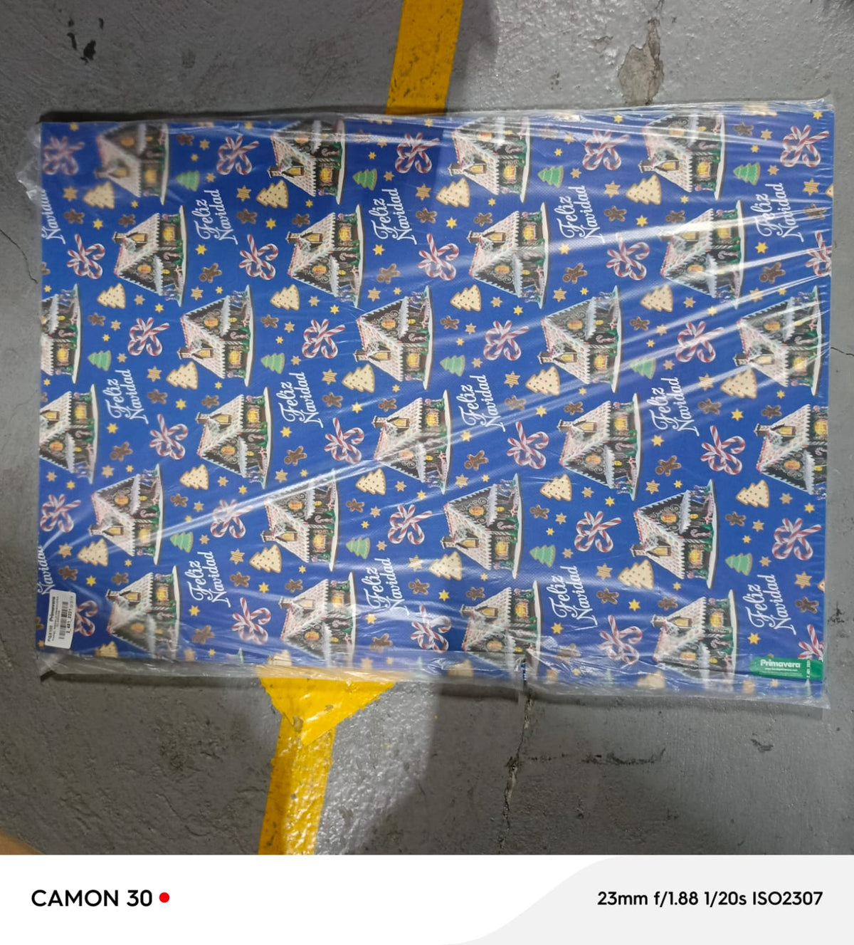 Papel Regalo 1/2 Pliego Navidad | CD 071373