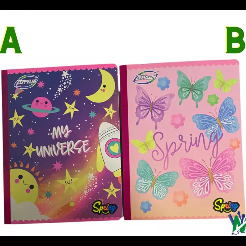 Cuaderno Cosido Zeppelin Spring 100h | CD 010008