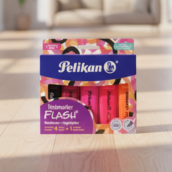 Resaltador Pelikan 4 Resaltadores +1 Tachador | CD 020510