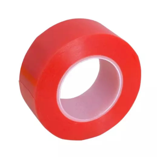Cinta Doble Faz Siliconada Longas Roja | CD 053399