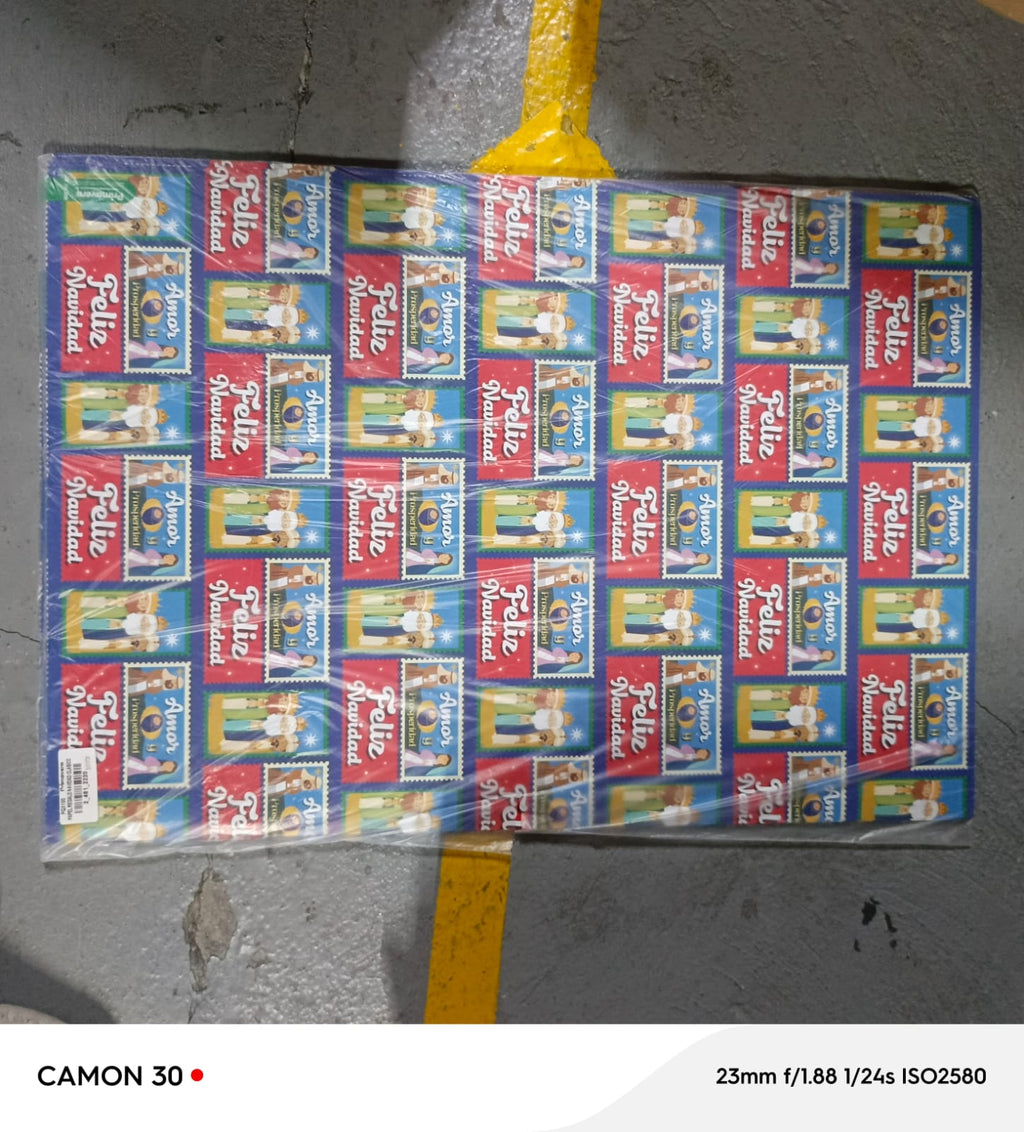 Papel Regalo 1/2 Pliego Navidad | CD 071373