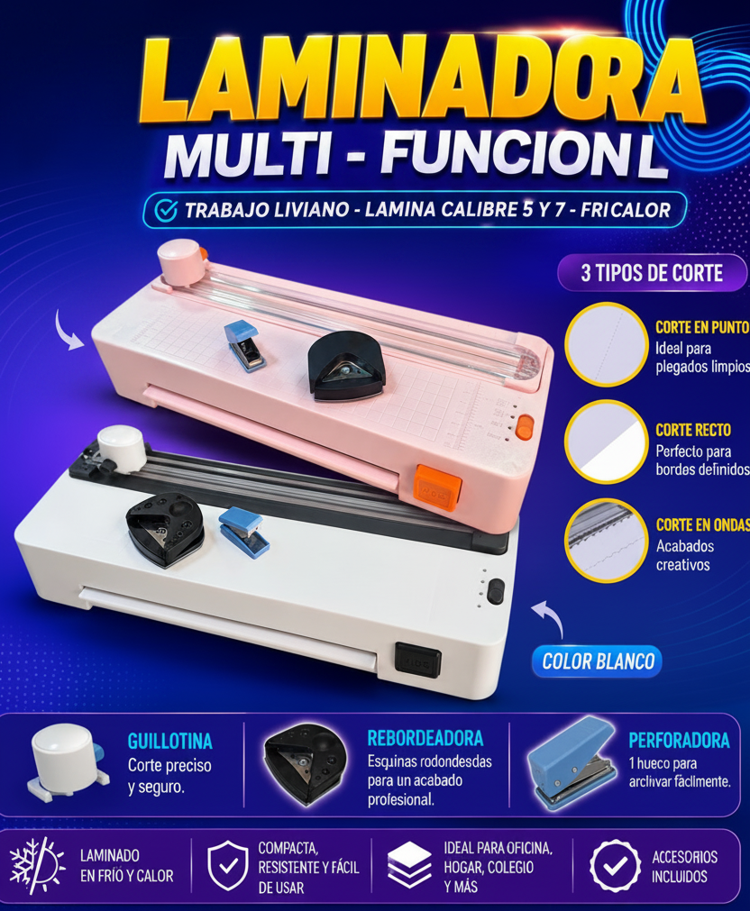 Laminadora con Guillotina 9" Jielisi | CD 051946