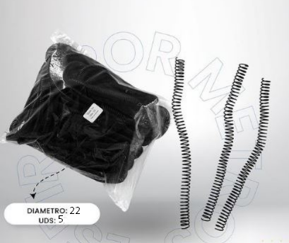 Espiral plastico 22mm | CD 211573