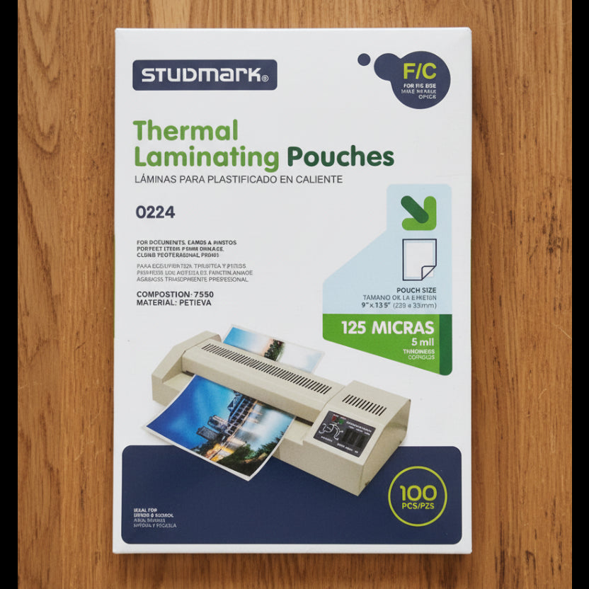 Laminacion Studmark Oficio 125 micras *100 | CD 051391