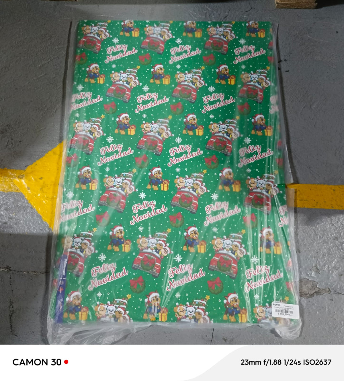 Papel Regalo 1/2 Pliego Navidad | CD 071373