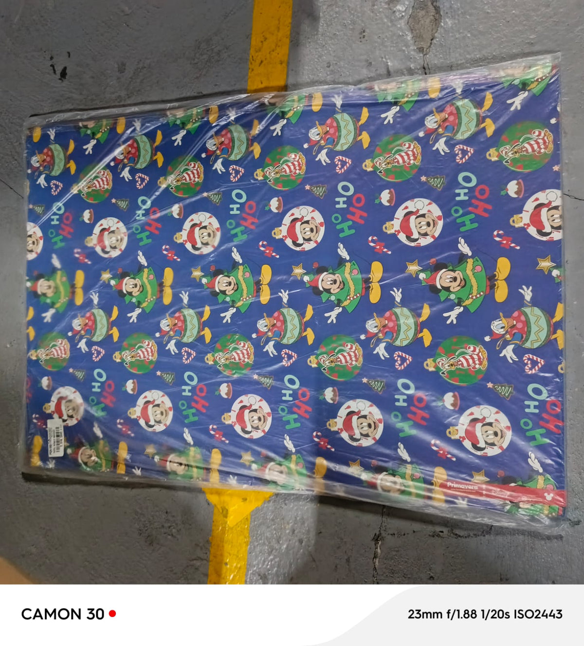 Papel Regalo 1/2 Pliego Navidad | CD 071373