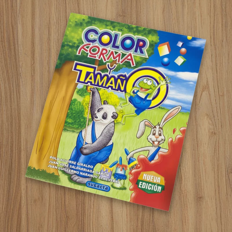 Cartilla Color, Forma y Tamaño | CD 079007