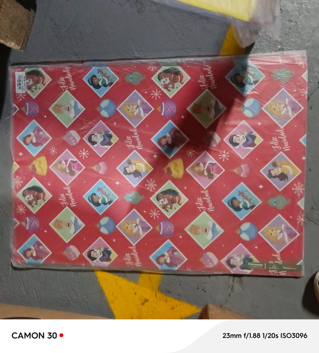 Papel Regalo 1/2 Pliego Navidad | CD 071373