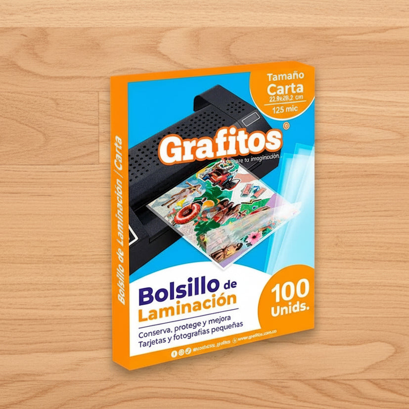 Laminación Carta Grafitos 125mic | CD 050375