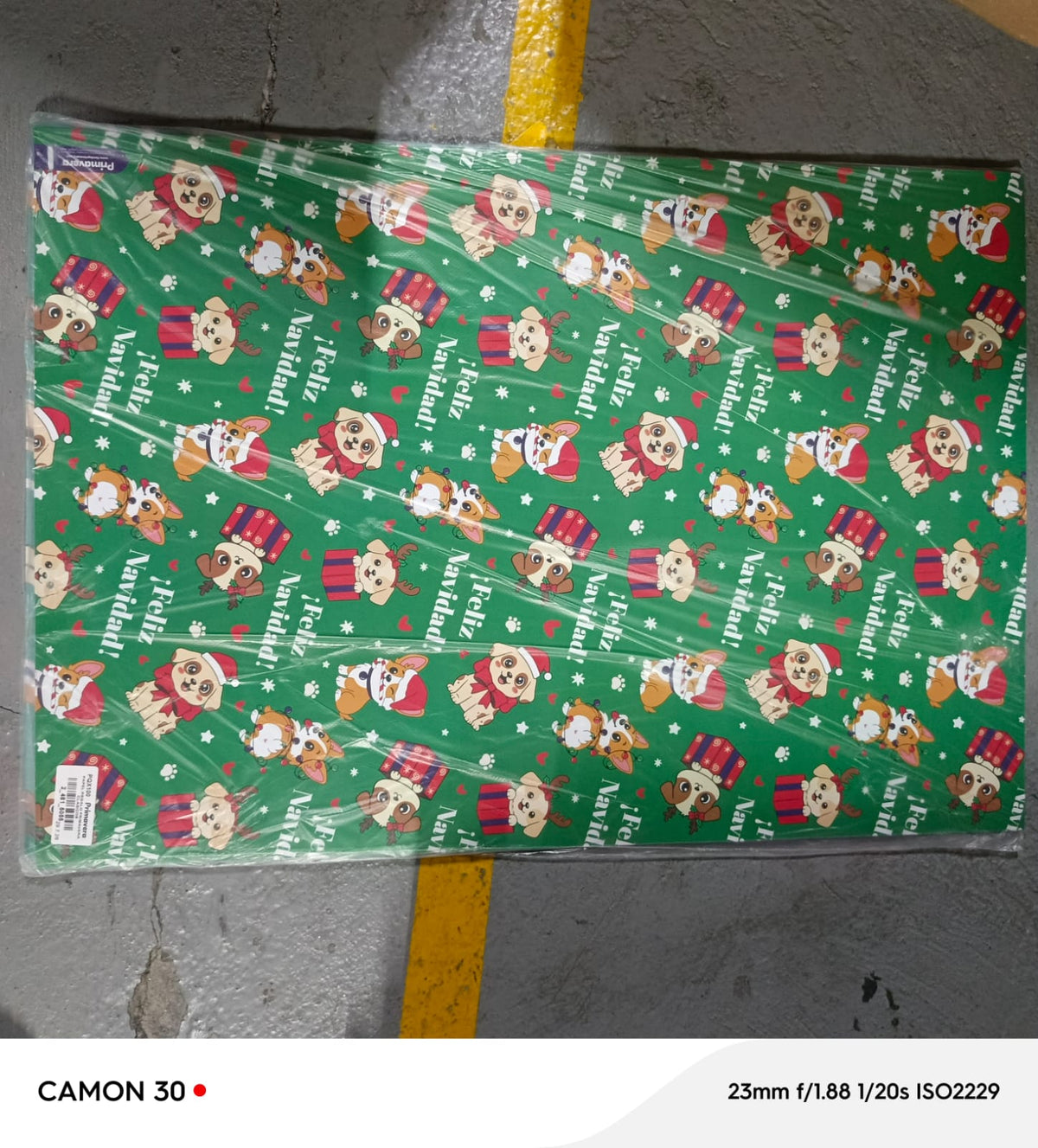 Papel Regalo 1/2 Pliego Navidad | CD 071373