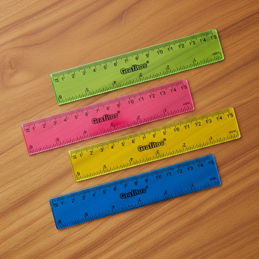 Regla Grafitos 15cm | CD 040038