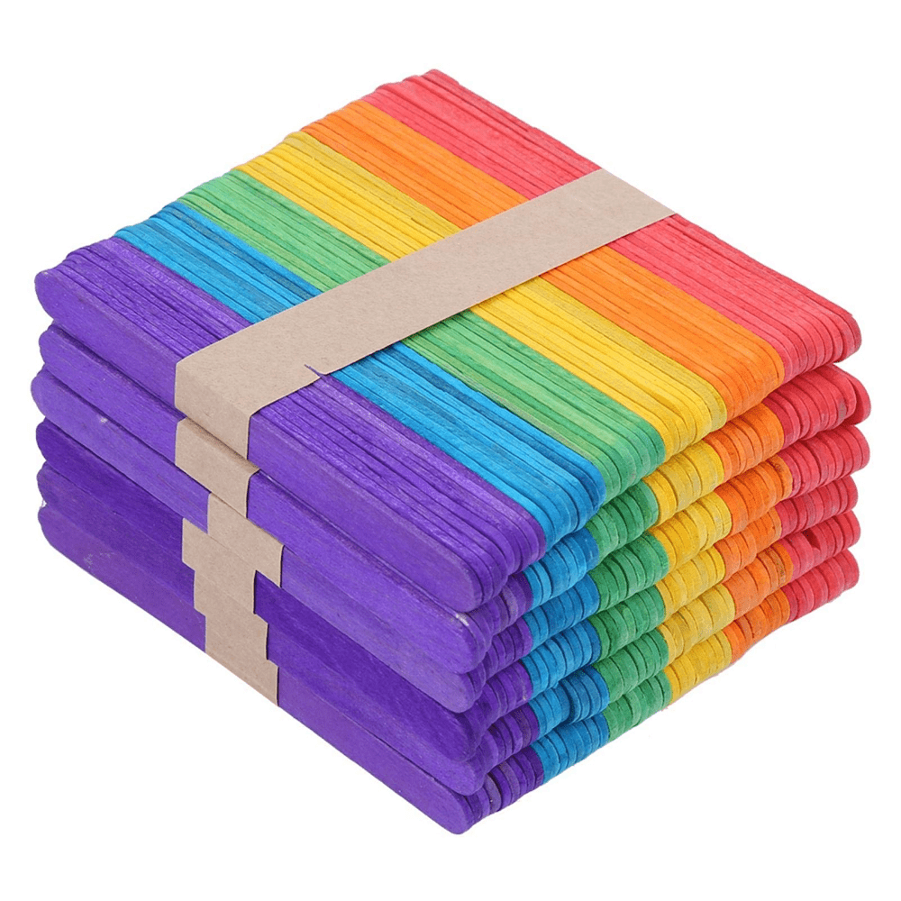 Palo Paleta colores grafitos 9.3cm Paquete x50 | CD 040445