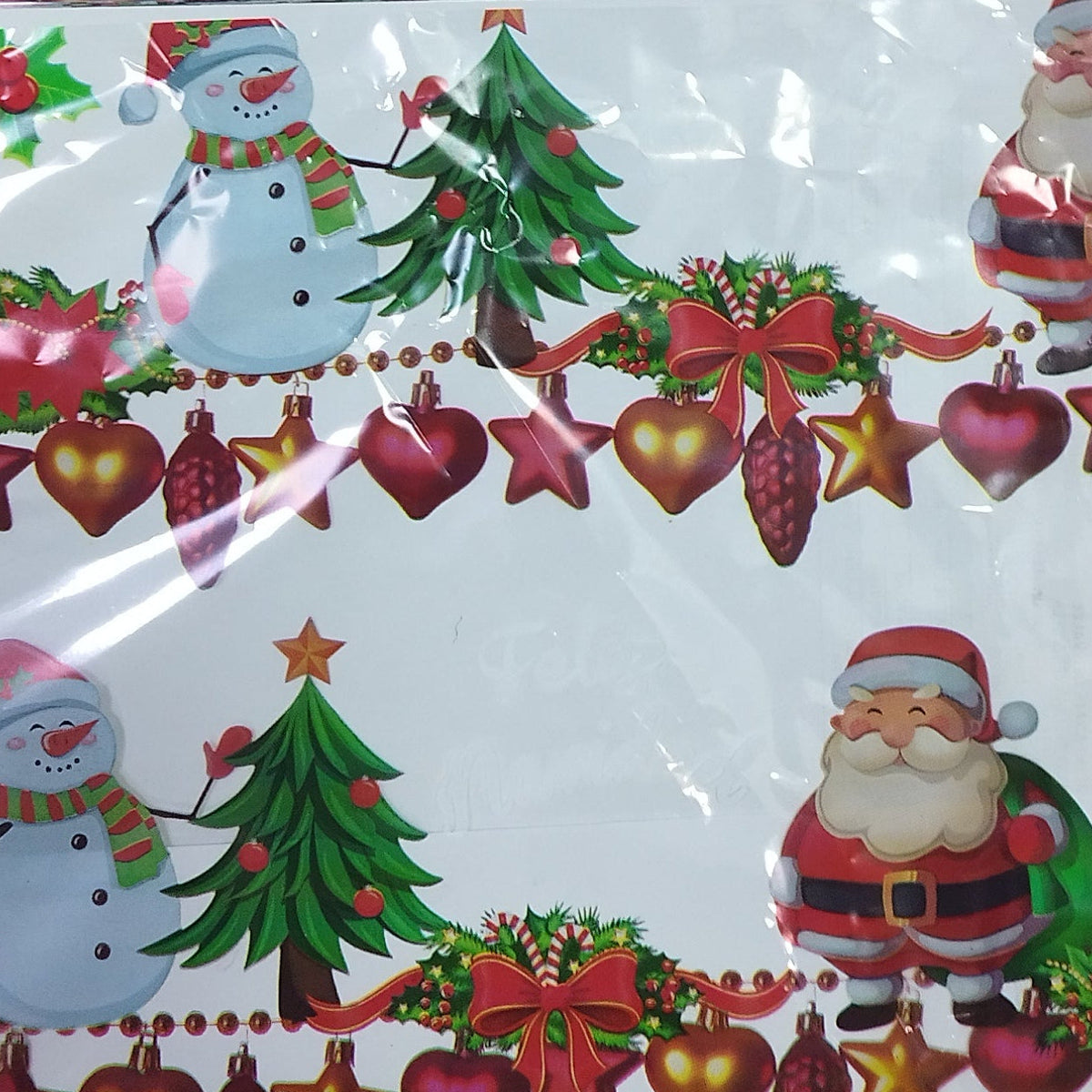 Papel Celofán Pliego Estampados Navidad x10 | CD 071298