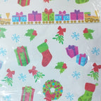 Papel Celofán Pliego Estampados Navidad x10 | CD 071298