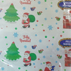 Papel Celofán Pliego Estampados Navidad x10 | CD 071298