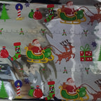 Papel Hojilla de Rollo x25m estampado navidad | CD 410291