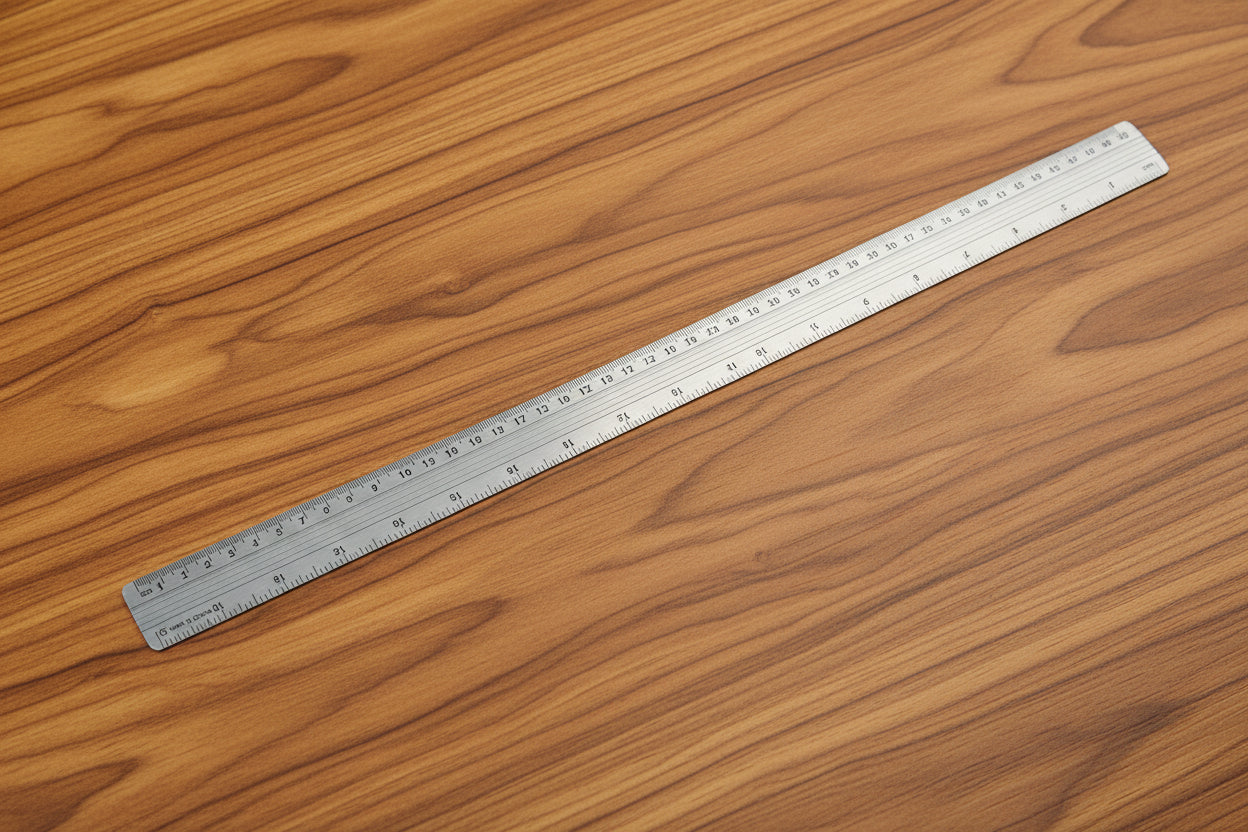 Regla metalica aluminio 50cm | CD 040057