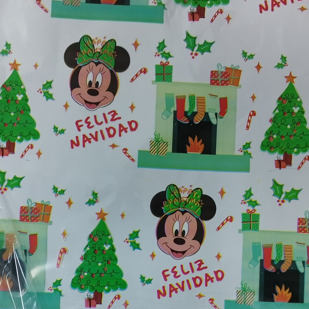 Papel Celofán Pliego Estampados Navidad x10 | CD 071298