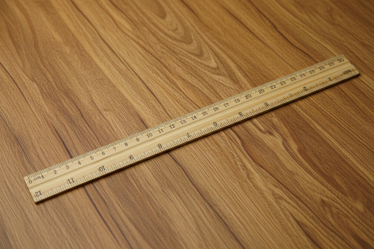Regla madera 30cm | CD 040018