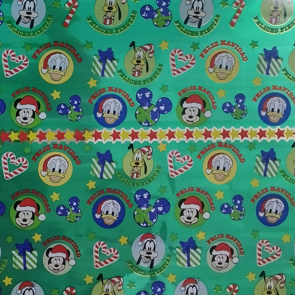 Papel Hojilla de Rollo x25m estampado navidad | CD 410291