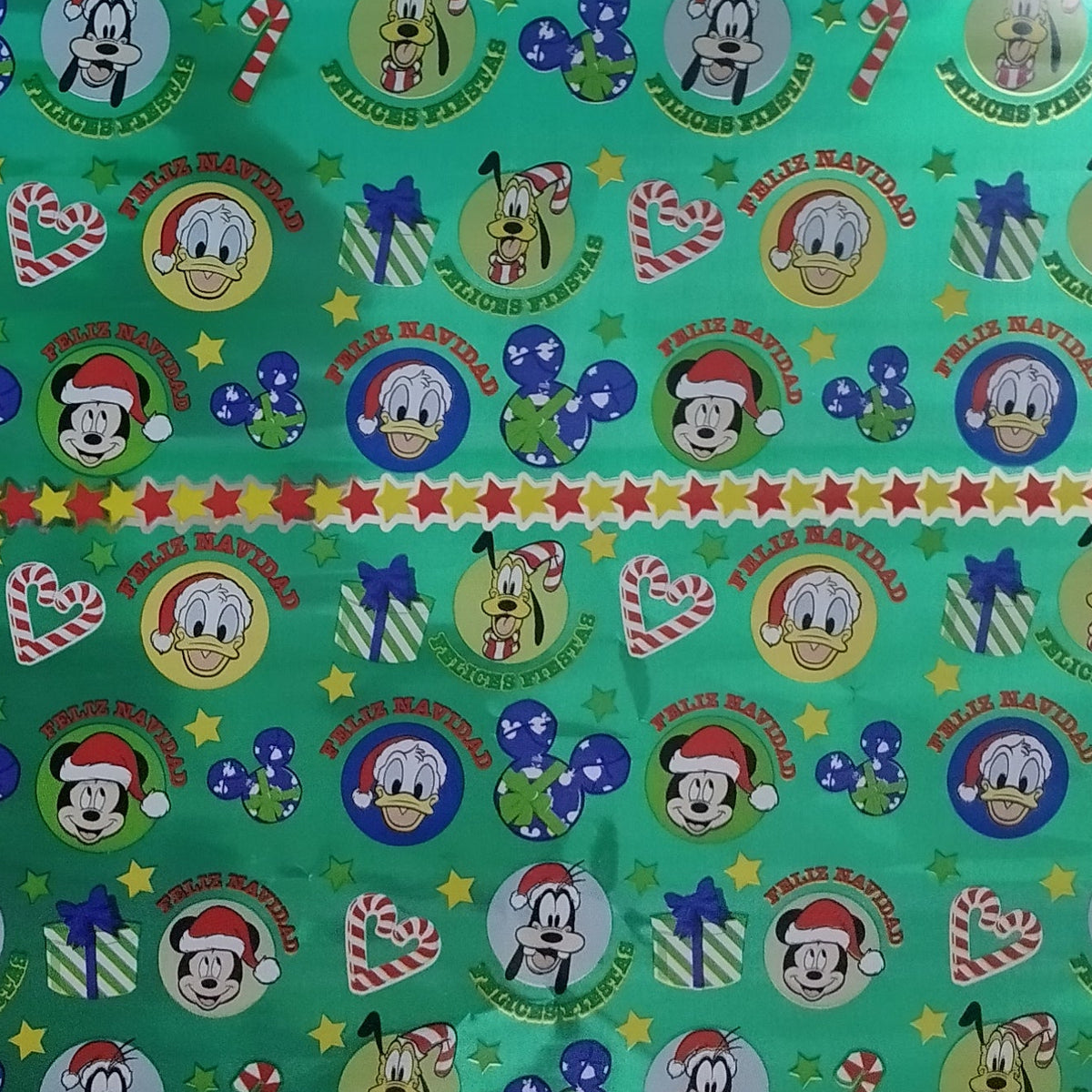 Papel Hojilla de Rollo x25m estampado navidad | CD 410291